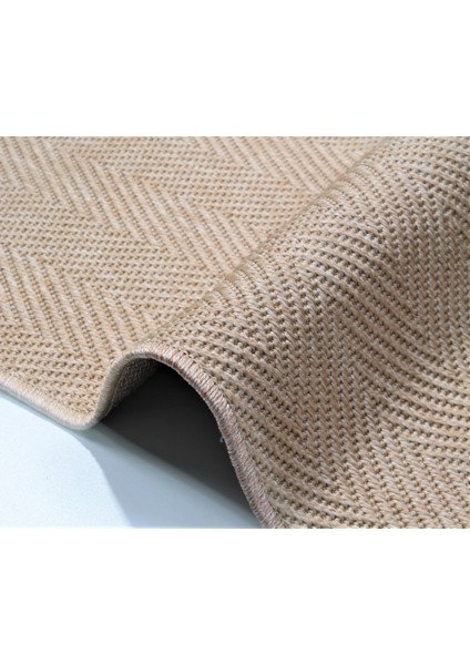 Bolivya B665A Bej Hasır Dokulu Antialerjik Halı Kilim Salon Mutfak Koridor Kesme Yolluk modelleri