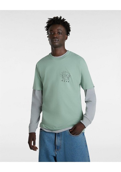 Expand Vısıons Ss Tee Iceberg Green Erkek T-Shirt