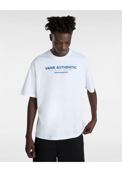 Vans Sport Loose Fıt S/S Tee Beyaz Erkek T-Shirt