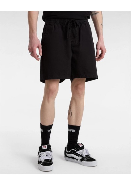 Mn Range Relaxed Elastıc Short Siyah Erkek Şort