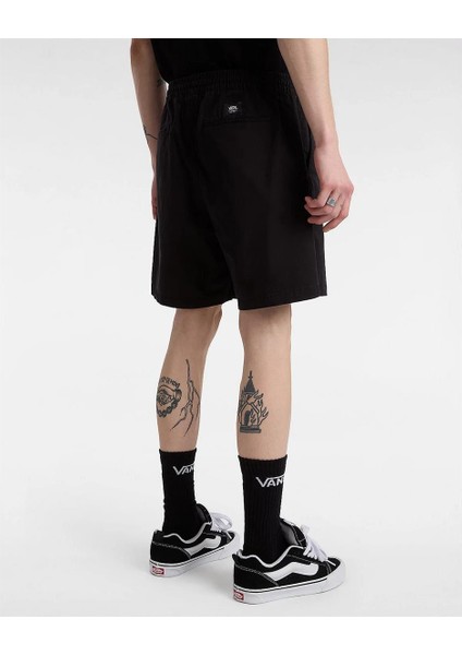 Mn Range Relaxed Elastıc Short Siyah Erkek Şort