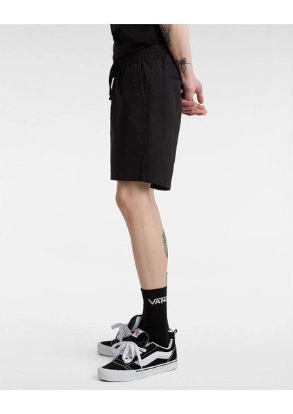 Mn Range Relaxed Elastıc Short Siyah Erkek Şort