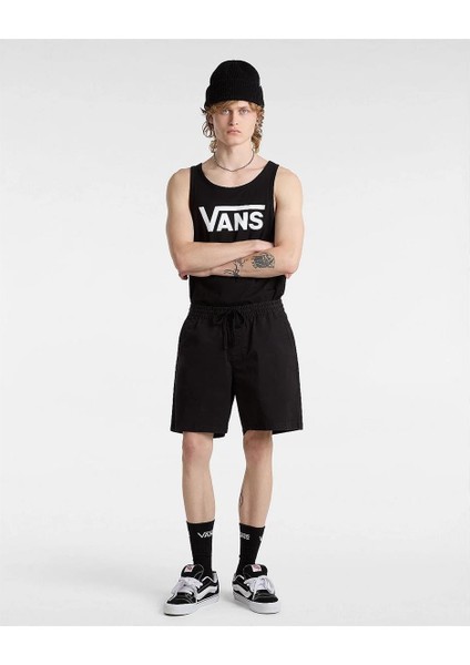Mn Range Relaxed Elastıc Short Siyah Erkek Şort