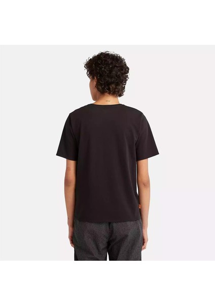 Short-Sleeve Tee Siyah Kadın T-Shirt indirimleri