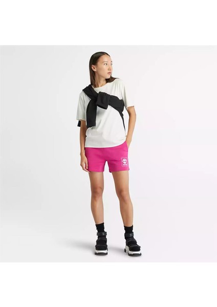 Short-Sleeve Tee Vıntage Whıte Kadın T-Shirt