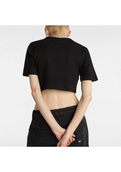 Growing Ideas Crew Crop Iı Siyah Kadın T-Shirt