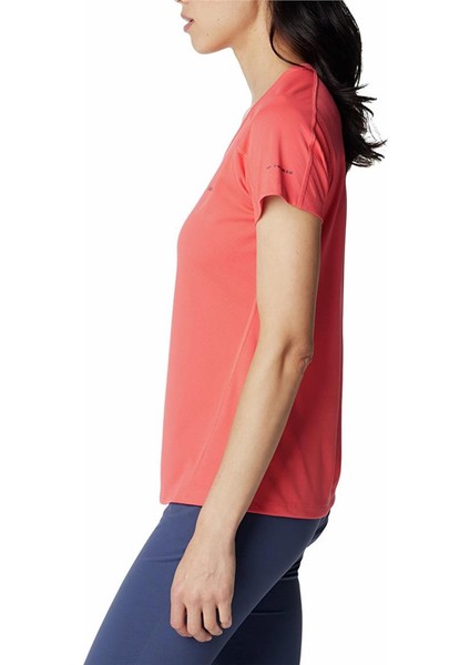 Zero Rules Short Sleeve Kırmızı Kadın T-Shirt modelleri
