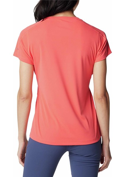 Zero Rules Short Sleeve Kırmızı Kadın T-Shirt fırsatları