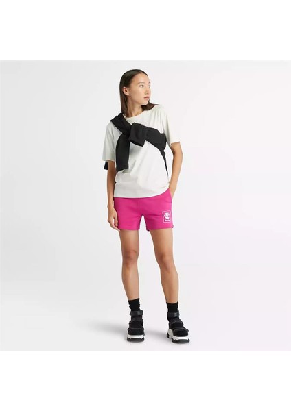 Short-Sleeve Tee Vıntage Whıte Kadın T-Shirt