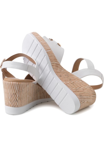Kadın Sandalet 51232-E4 Repo Bianco