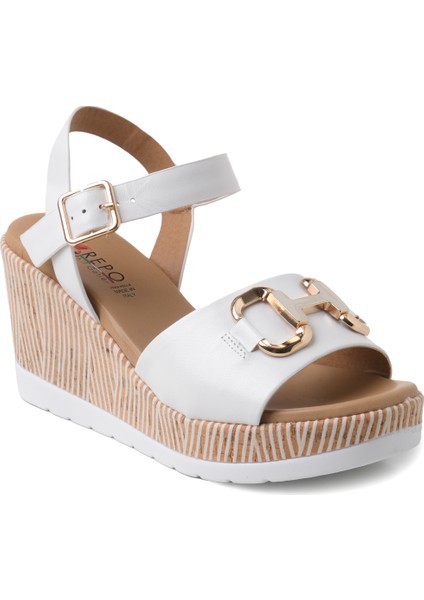 Kadın Sandalet 51232-E4 Repo Bianco