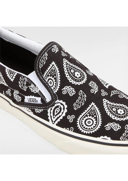 Classic Slip-On Black Desenli Unisex Sneaker fırsatları