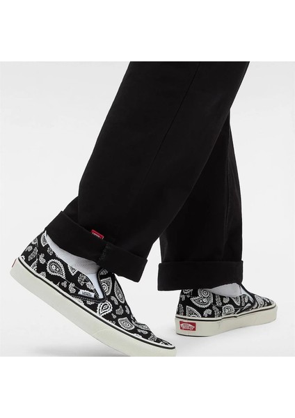 Classic Slip-On Black Desenli Unisex Sneaker indirimleri