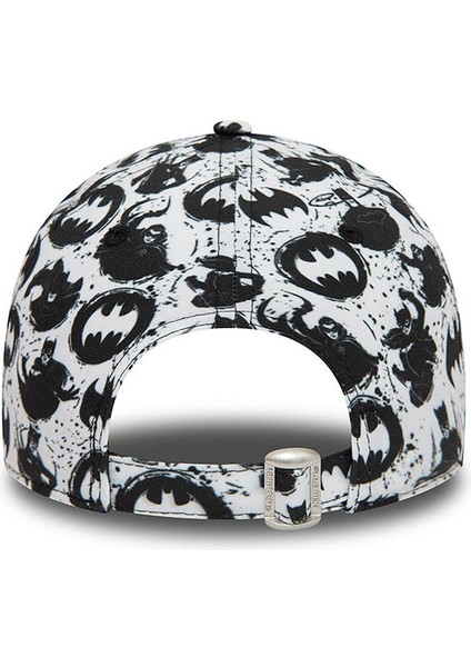 New Era Batman Youth All Over Print White 9forty Genç Çocuk Şapkası