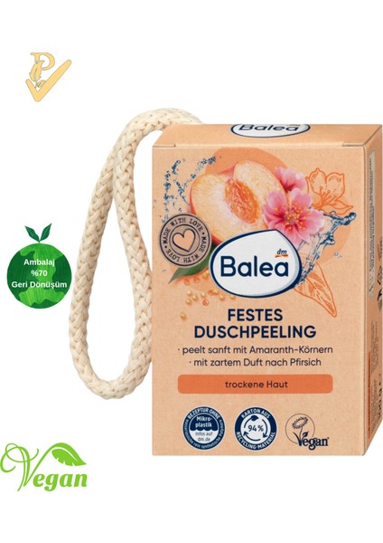 Katı Duş Peelingi Şeftali Kokulu 100 gr