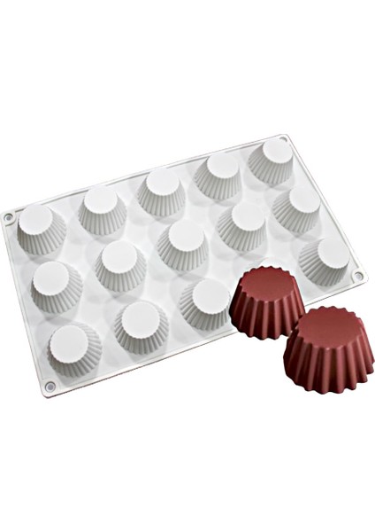 Çoklu Silikon Tart Kek Pasta Tatlı Kalıbı - SF7104