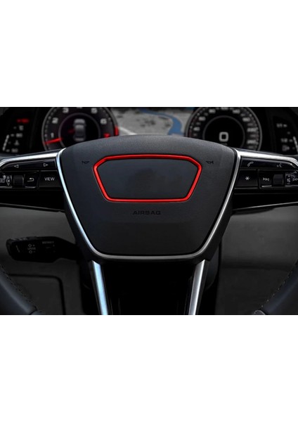 A6 A7 A8 Direksiyon Göbeği 3m Kırmızı Çemberi Audi Ile Uyumlu fiyatları