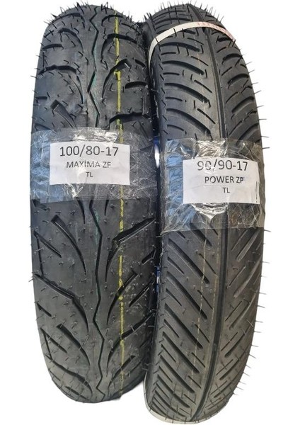 90/90-17 ve 100/80-17 Takım Lastik Mondial Z-One 180 ve 150