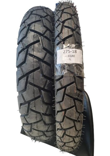 KANUNI GV 170, MONDIAL MR 150, VULTURE, KANUNI SEYHAN 150 2.75-18 Ve 110/90-16 Tl Tubeless - Dubleks Ön Arka Takım