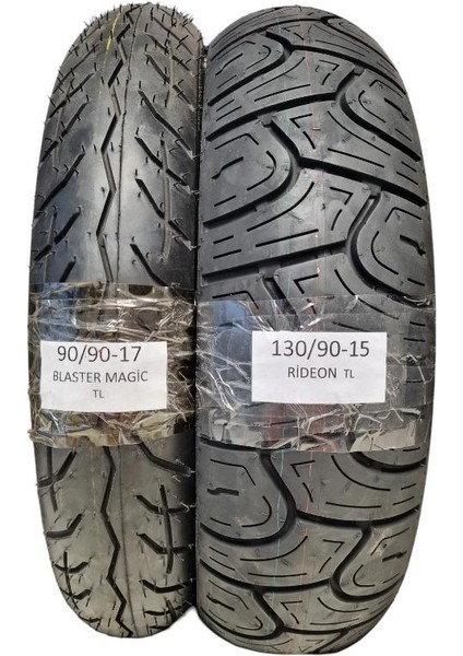 Tyres Rks K-Light Takım 130/90-15 ve 90/90-17 Chopper Motorsiklet Lastiği