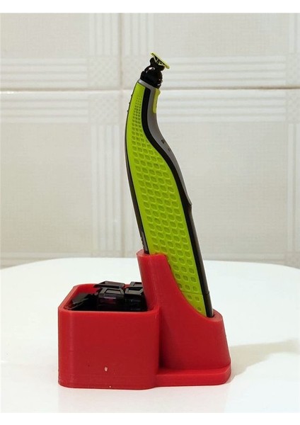 Philips Oneblade Stand Mini Kırmızı