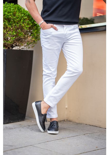 Likralı Slim Fit Pantolon