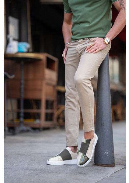 Likralı Slim Fit Pantolon