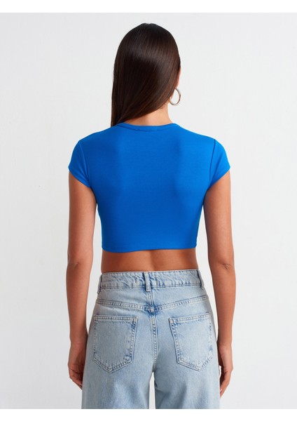 30936 Vücuda Oturan Crop Top-Saks fiyatları