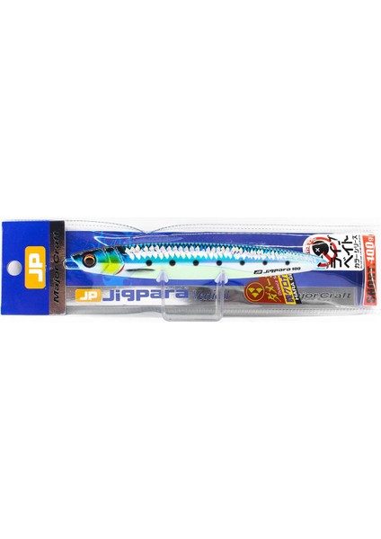 Major Craft Jigpara Vertical Short JPV-100GR 125MM #99 Live Damage Sardine Glow Belly (Uv)