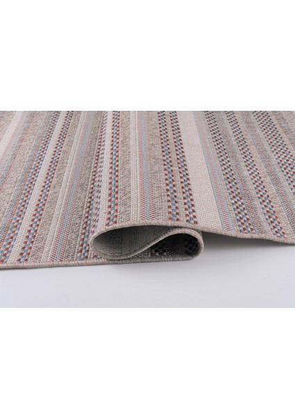 Ely E2550Y Bordo Hasır Dokulutozsuz Havsız Özel Ölçü Antre Mutfak Balkon Salon Halı Kilim Yolluk