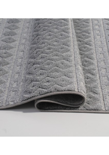 Inta 151N Gri Havsız Tozsuz Kilim Özel Ölçü Salon Antre Mutfak Balkon Halısı fiyatları
