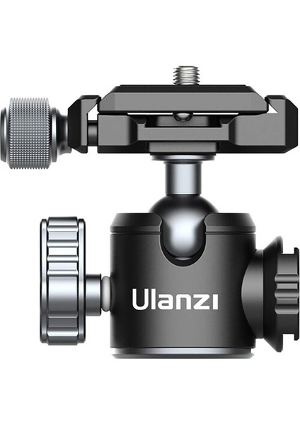 U-80L Arca Side Cold Shoe Ball Head Tripod Başlığı