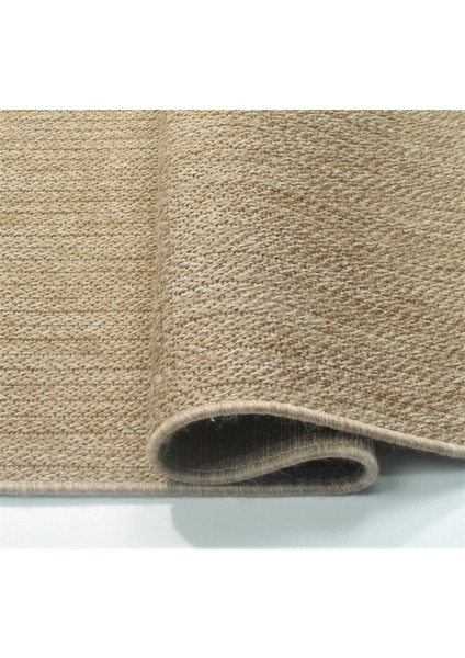 Indore 670J Bej Tozsuz Salon Mutfak Koridor Yolluk Jüt Hasır Görünümlü Halı fiyatları