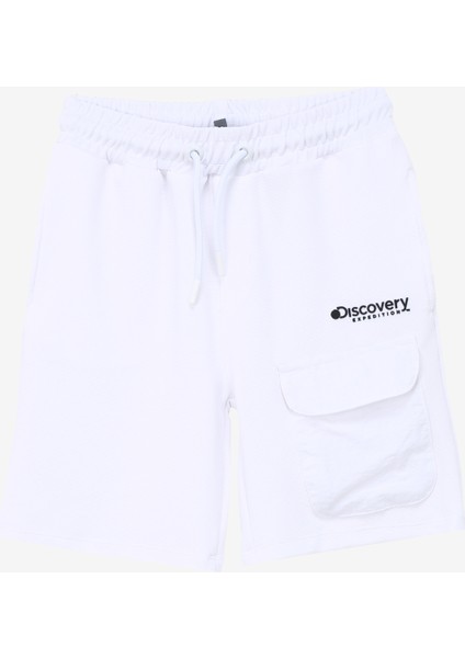 Beyaz Erkek Çocuk Şort D4SB-SHT3025
