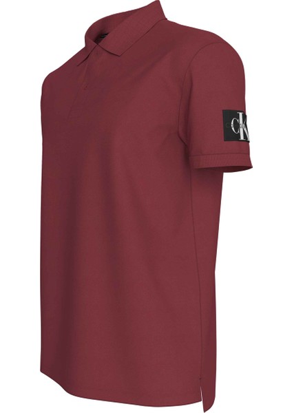 Düz Bordo Erkek Polo T-Shirt J30J323394XA0