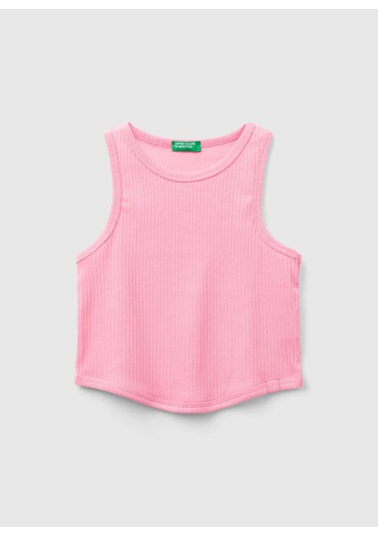 Pembe Kız Çocuk Atlet 31H3CH01F