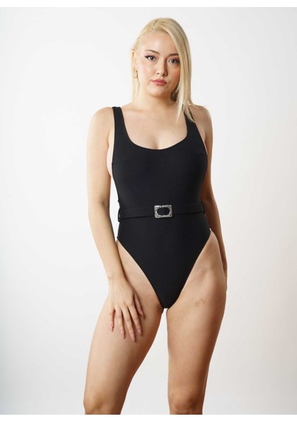 Siyah Kadın Mayo LRN24YKM2819