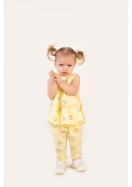 Kız Bebek Tunik Model Alt-Üst Takım modelleri