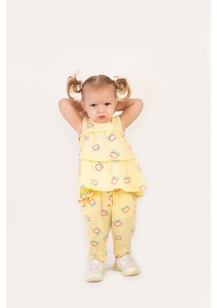 Kız Bebek Tunik Model Alt-Üst Takım fırsatları