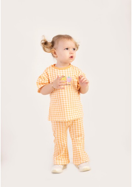 Kız Bebek Ispanol Paça Alt-Üst Takım fırsatları