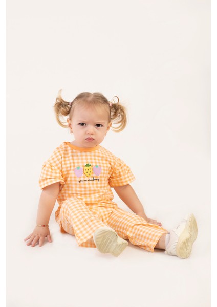 Kız Bebek Ispanol Paça Alt-Üst Takım indirimleri