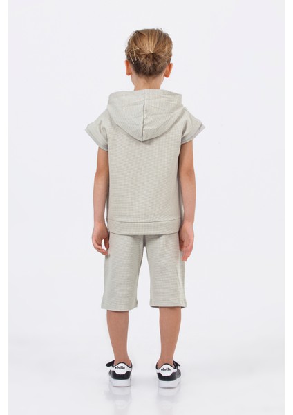 Erkek Çocuk Waffle Kumaş 3'lü Takım modelleri