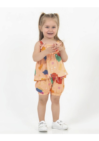 Kız Bebek Tunik Model Şortlu Alt-Üst Takım fiyatları