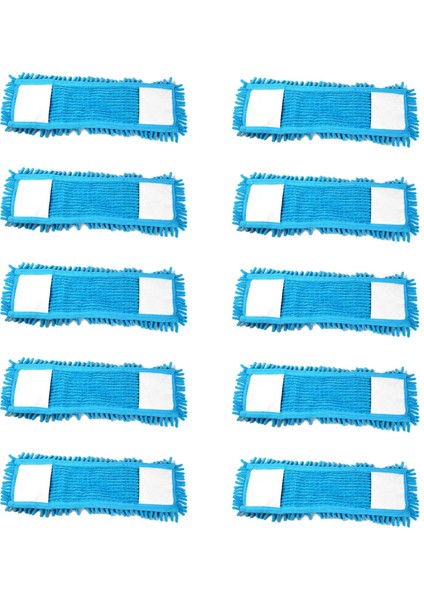Mikrofiber Islak Kuru Nemli Makarna Şönil Palet Tablet Mop Yedeği - 80 Cm. - 10 Adet