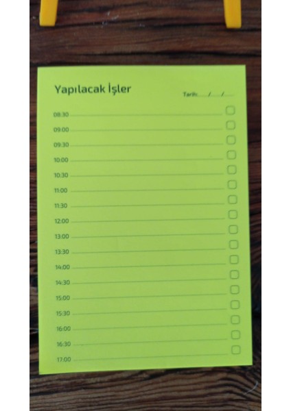 Concept Şövale Bloknot