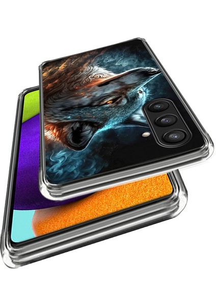 Samsung Galaxy S24 Tpu Çizilmez Desen Baskılı Vahşi Kurt Portresi Telefon Kılıfı (Yurt Dışından) fiyatları