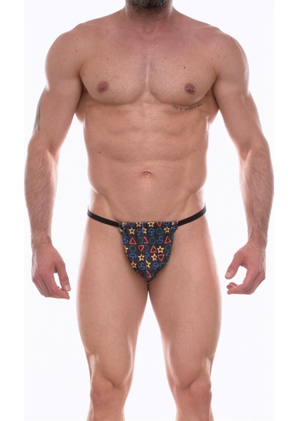 Beruflic Erkek Desenli String Çamaşır