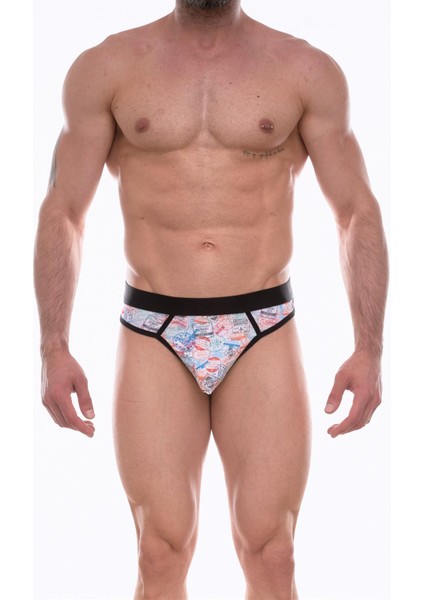 Beruflic Erkek Desenli Tanga Çamaşır