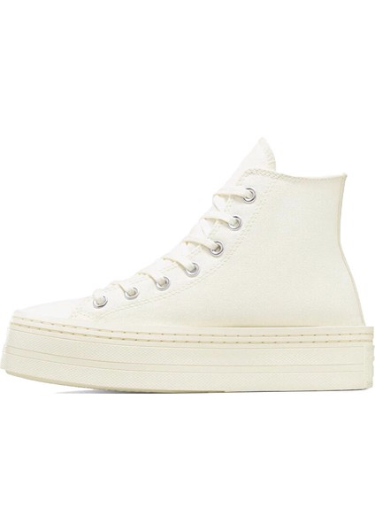 Chuck Taylor All Star Modern Lift Platform Canvas Kadın Günlük Ayakkabı A06140C Krem fiyatları