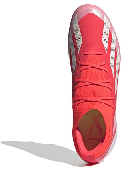 x Crazyfast Elite Fg Unisex Çim Zemin Kramponu IG0593 Kırmızı